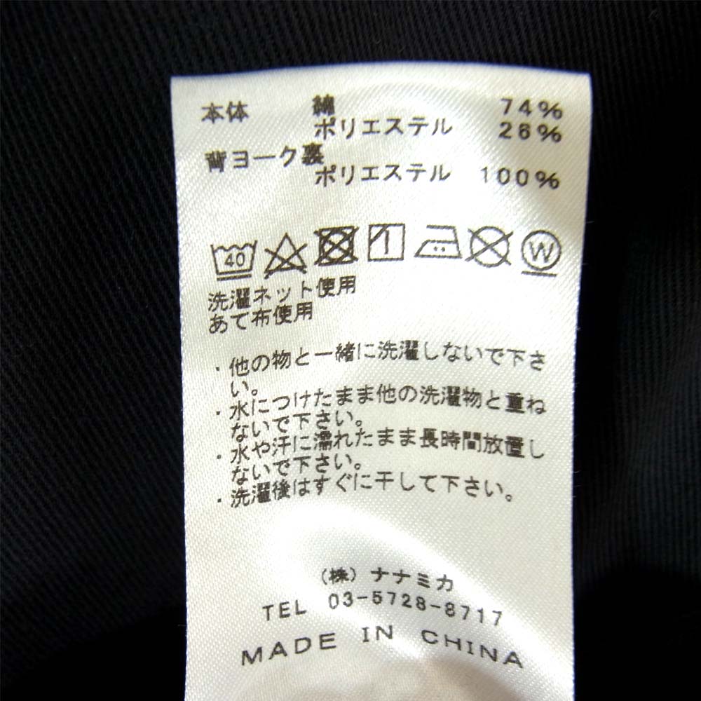 THE NORTH FACE ノースフェイス NP2003N PURPLE LABEL パープルレーベル Herringbone Twill C.P.O Jacket ツイル CPO ジャケット ブラック系 M【中古】
