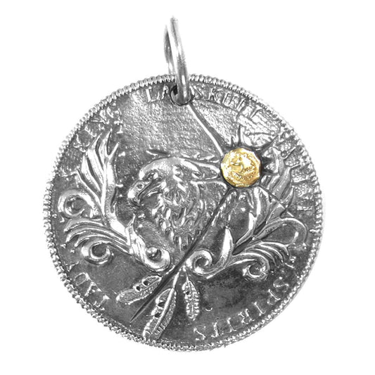 タディアンドキング COIN TOP シルバー925 ペンダントトップ シルバー系【中古】