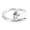 CHROME HEARTS クロムハーツ（原本無） NAIL CROSS BALL ネイル クロス ボール リング  シルバー系 15号程度【中古】