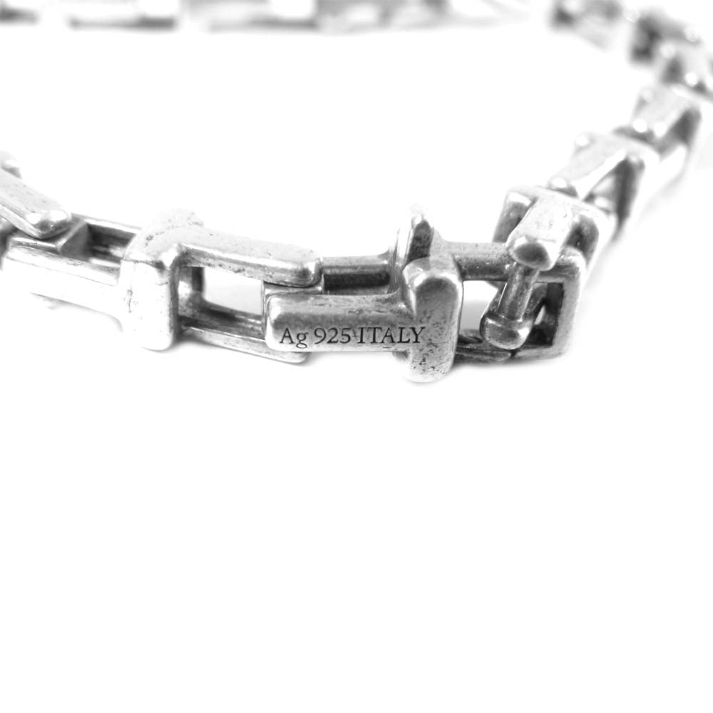 TIFFANY&Co. ティファニー SV925 Tチェーン ナロー ブレスレット シルバー系【中古】