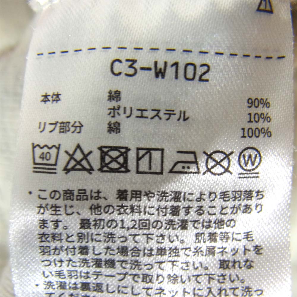 Champion チャンピオン C3-W102 青単 復刻 リバースウィーブ プルオーバー パーカー グレー系 XL【中古】
