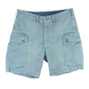 RRL ダブルアールエル 国内正規品 ヘリンボーン カーゴ ショーツ ショートパンツ ブルー系 31【中古】