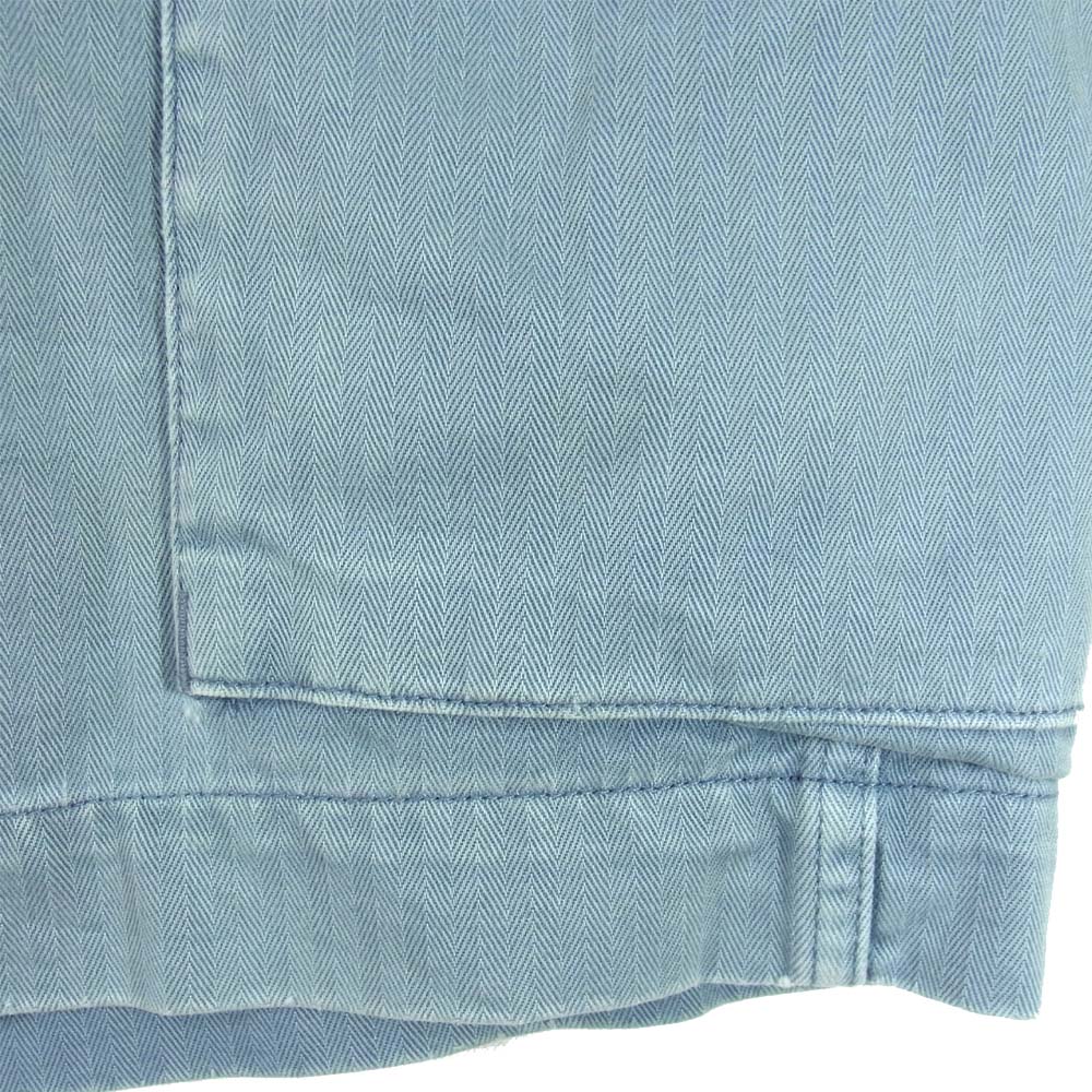 RRL ダブルアールエル 国内正規品 ヘリンボーン カーゴ ショーツ ショートパンツ ブルー系 31【中古】