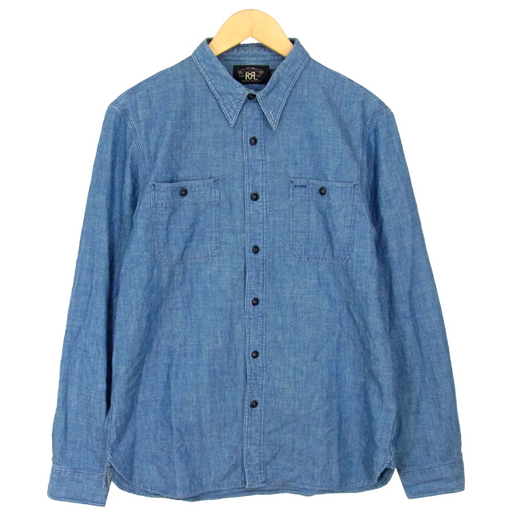 RRL ダブルアールエル 国内正規品 インディゴ シャンブレー RRL ダブルアールエル 国内正規品 インディゴ シャンブレー