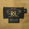 RRL ダブルアールエル ミリタリー ユニチケ 長袖シャツ ベージュ系 M【中古】
