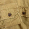 RRL ダブルアールエル ミリタリー ユニチケ 長袖シャツ ベージュ系 M【中古】