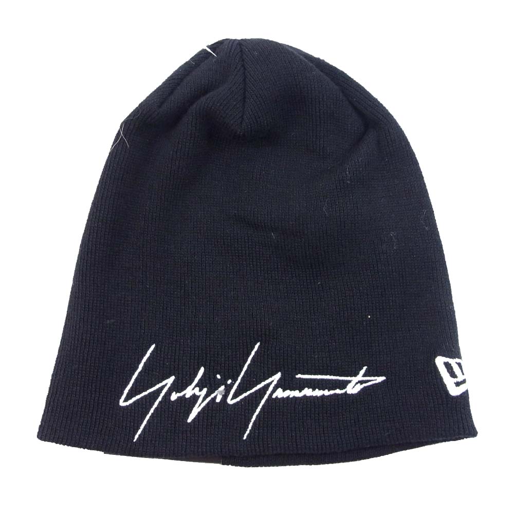 Yohji Yamamoto ヨウジヤマモト POUR HOMME プールオム 20AW HR-H39-567-1A3 New Era BLEND BEANIE YY LO ブラック系【新古品】【未使用】【中古】
