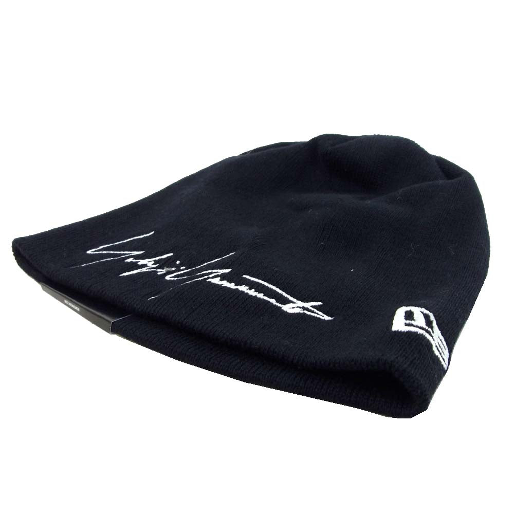 Yohji Yamamoto ヨウジヤマモト POUR HOMME プールオム 20AW HR-H39-567-1A3 New Era BLEND BEANIE YY LO ブラック系【新古品】【未使用】【中古】