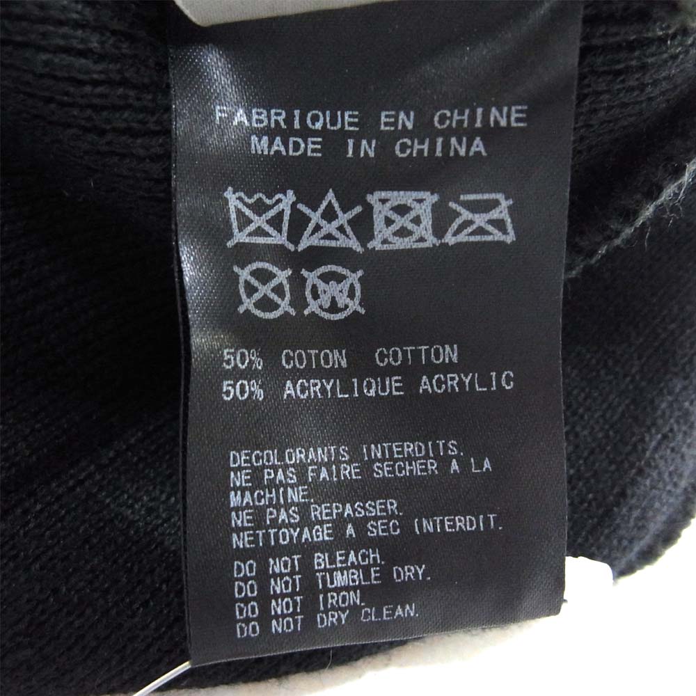 Yohji Yamamoto ヨウジヤマモト POUR HOMME プールオム 20AW HR-H39-567-1A3 New Era BLEND BEANIE YY LO ブラック系【新古品】【未使用】【中古】