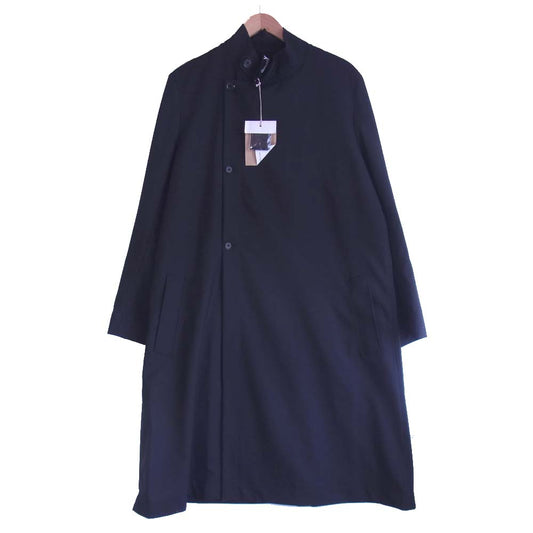 Yohji Yamamoto ヨウジヤマモト GroundY GC-D03-100 19AW W/E Gabardine Stand dress ギャバ スタンドドレス コート ブラック系 3【新古品】【未使用】【中古】