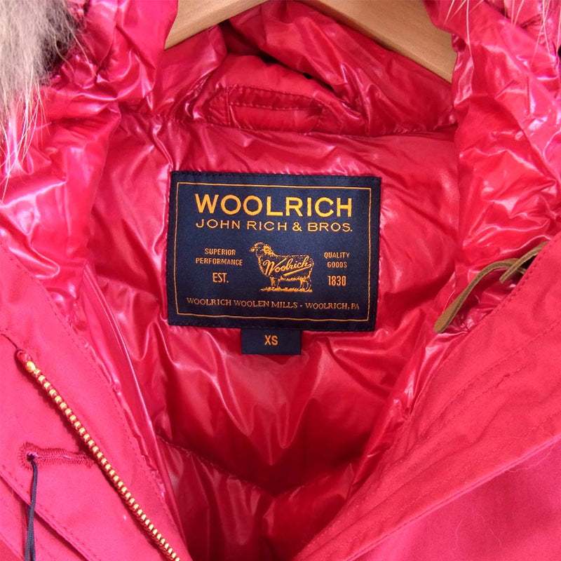 WOOLRICH ウールリッチ 502480 ARCTIC PARKA アークティック パーカー ピンク系 XS【新古品】【未使用】【中古】