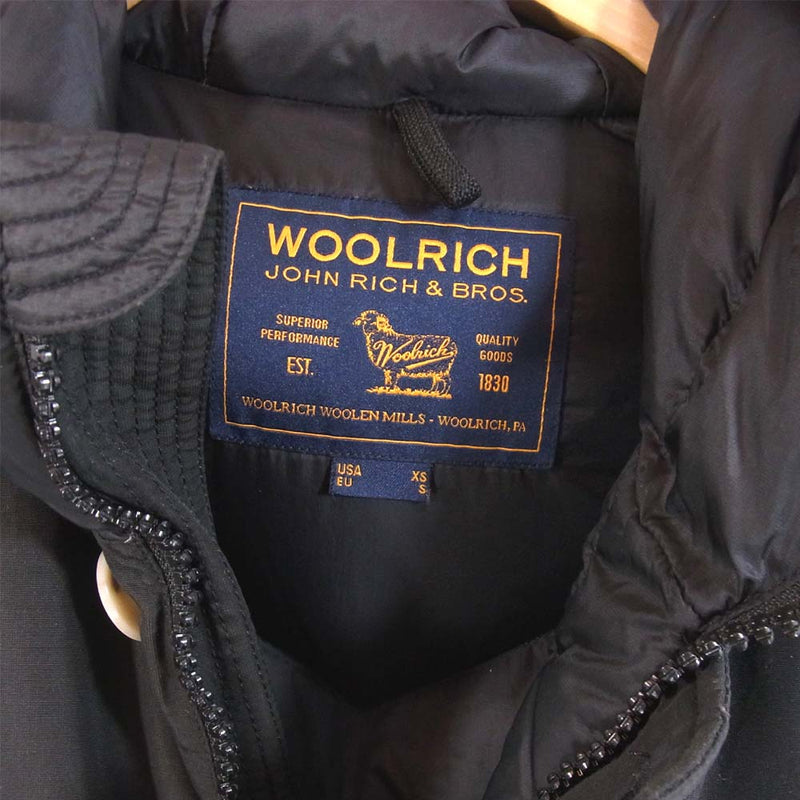WOOLRICH ウールリッチ WOCPS2476D ARCTIC PARKA NF アークティック パーカー ブラック系 S【美品】【中古】