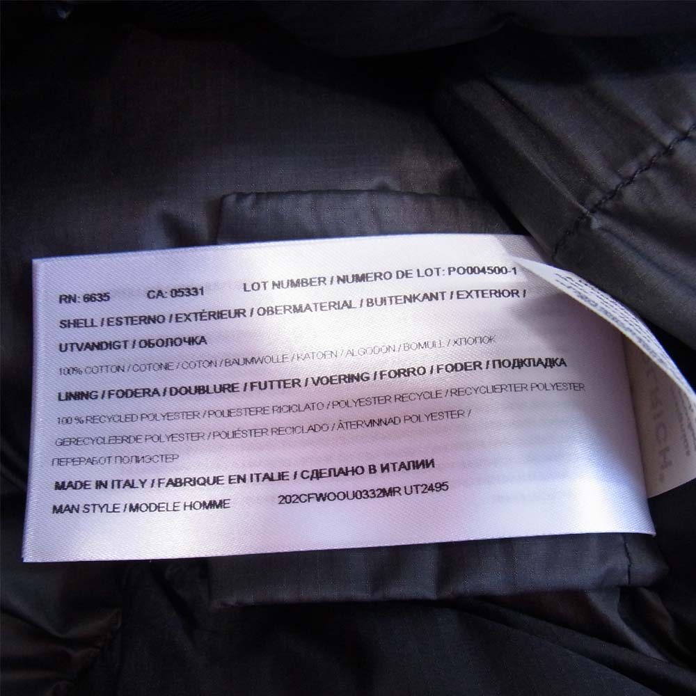 WOOLRICH ウールリッチ 202CFWOOU0332MR ECO BYRD CLOTH ARCTIC PARKA アークティック パーカー ブラック系 M【極上美品】【中古】