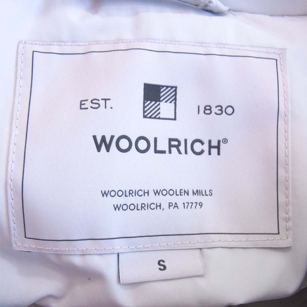 WOOLRICH ウールリッチ WWCPS2817 KEY STONE PARKA キーストーン パーカー ホワイト系 MO MOONSTONE S【新古品】【未使用】【中古】