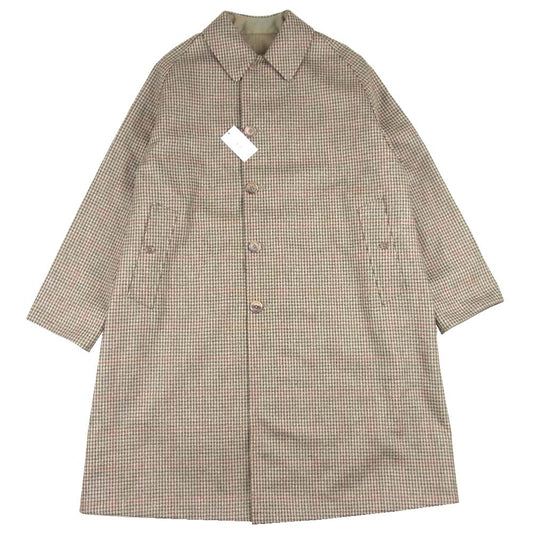 アナトミカ 20AW 530-552-02 SINGLE RAGLAN 2 S-P GABARDINE リバーシブル シングル ラグラン コート オリーブ系 46【新古品】【未使用】【中古】