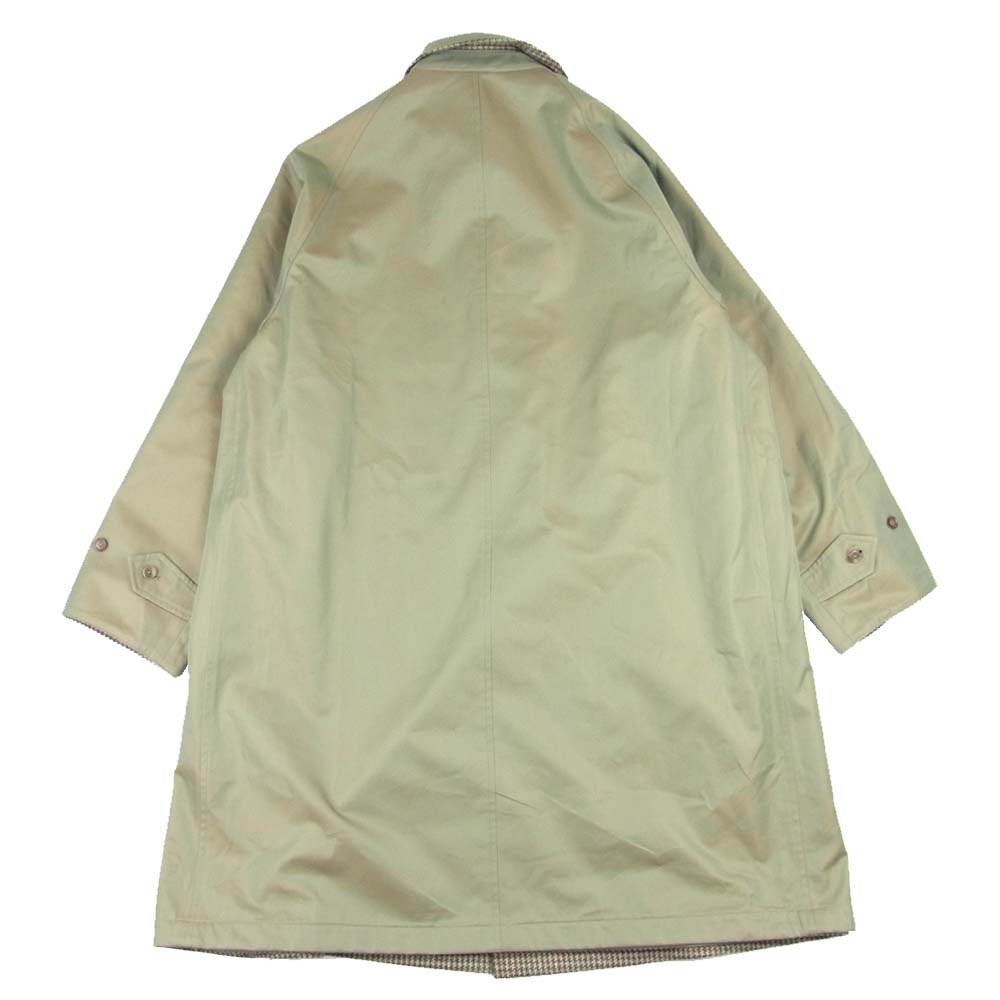 アナトミカ 20AW 530-552-02 SINGLE RAGLAN 2 S-P GABARDINE リバーシブル シングル ラグラン コート オリーブ系 46【新古品】【未使用】【中古】