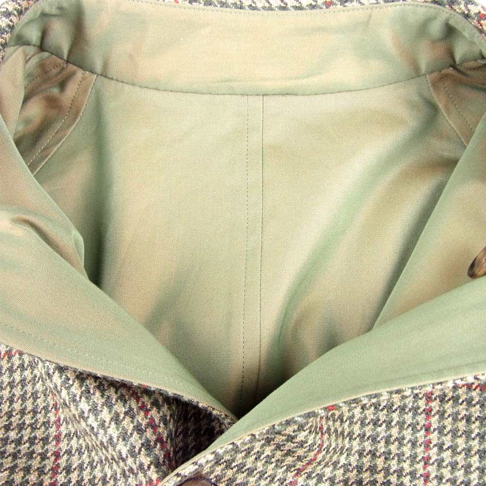 アナトミカ 20AW 530-552-02 SINGLE RAGLAN 2 S-P GABARDINE リバーシブル シングル ラグラン コート オリーブ系 46【新古品】【未使用】【中古】