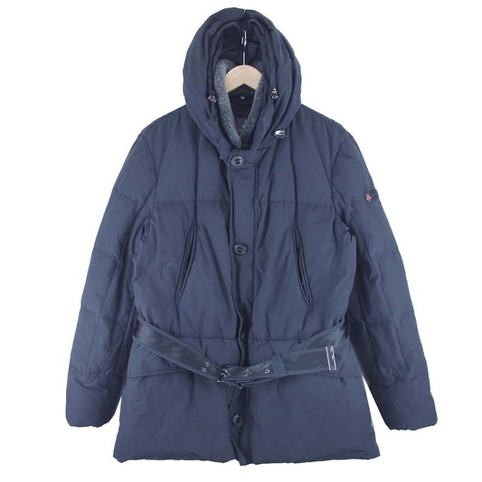 PEUTEREY ピューテリー HURRICANE MG ハリケーン ダウン ジャケット コート ブラック系 XL【中古】