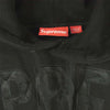 Supreme シュプリーム 14AW banner pullover biglogo バナー プルオーバー ビッグロゴ パーカー ブラック系 L【中古】