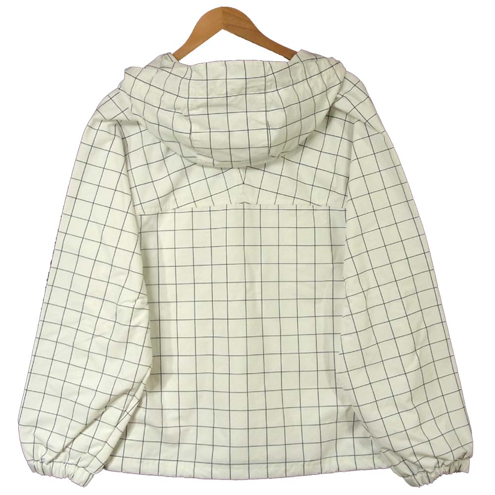 Supreme シュプリーム 19AW Heavy Nylon Anorak ヘビー ナイロン アノラック パーカー ホワイト系 S【美品】【中古】