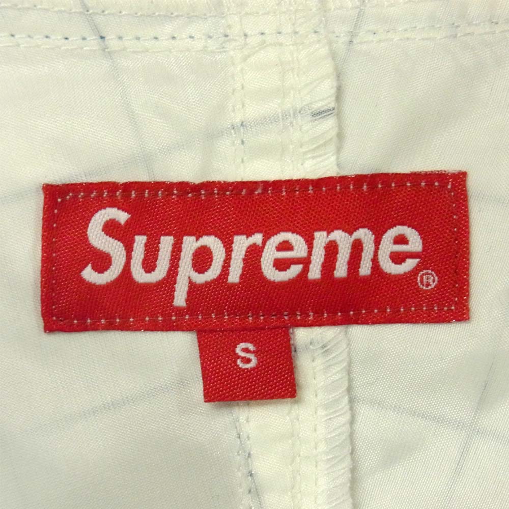 Supreme シュプリーム 19AW Heavy Nylon Anorak ヘビー ナイロン アノラック パーカー ホワイト系 S【美品】【中古】