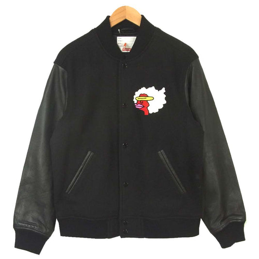 Supreme シュプリーム 17AW Gonz Ramm Varsity Jacket マークゴンザレス スタジャン ブラック系 M【新古品】【未使用】【中古】