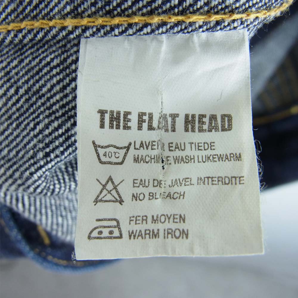THE FLAT HEAD ザフラットヘッド 6003W 刺繍 デニム ジャケット 3rd