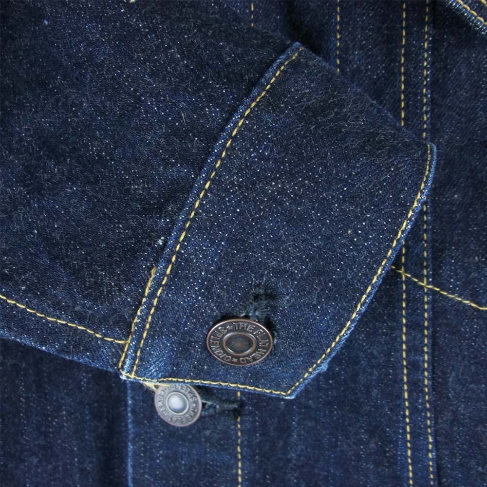 THE FLAT HEAD ザフラットヘッド 6003W 刺繍 デニム ジャケット 3rd