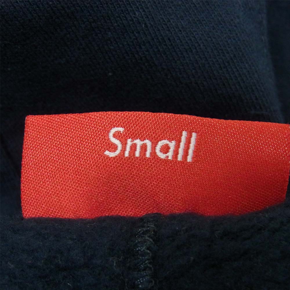 Supreme シュプリーム 19AW Text Rib Sweat pants テキストリブ スウェットパンツ 中国製 ネイビー系 S【中古】