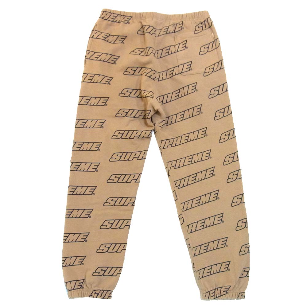 Supreme シュプリーム 18SS Repeat Sweatpant スウェットパンツ ブラウン系 S【中古】