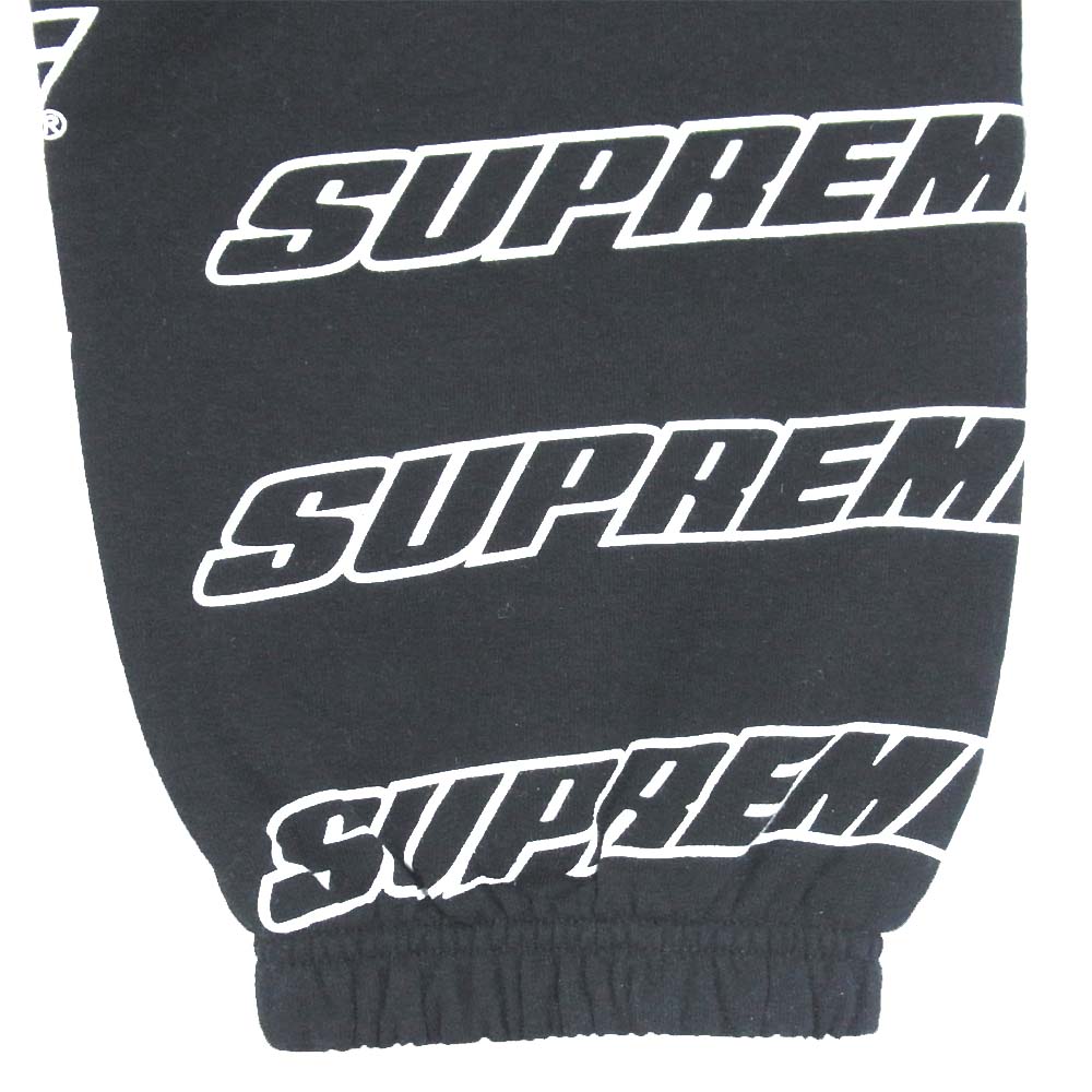 Supreme シュプリーム 18SS Repeat Sweatpant スウェットパンツ ブラック系 M【中古】