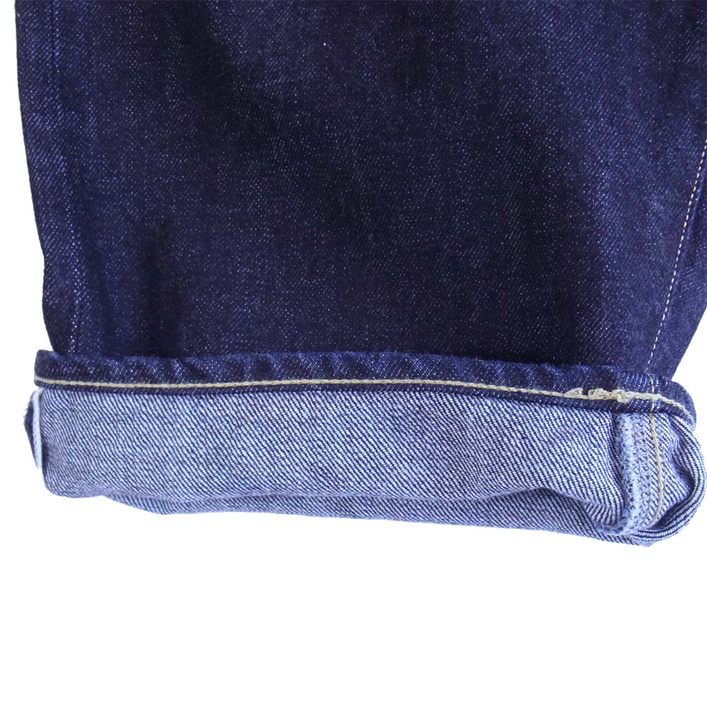 ネガティブデニム ネガティブデニム NEGATIVE DENIM ND-PT001 5ポケット ワイド ジーンズ インディゴブルー系 2【新古品】【未使用】【中古】