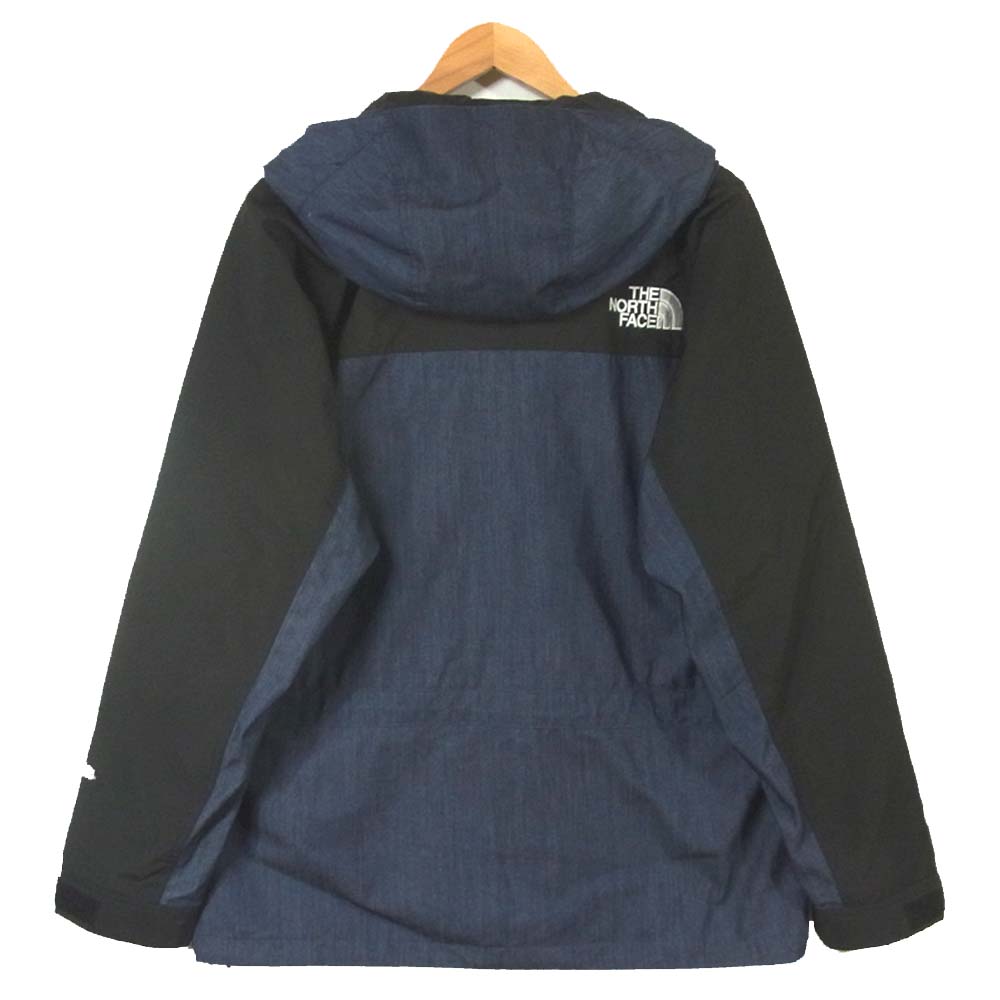 THE NORTH FACE ノースフェイス NP12032 国内正規品 マウンテン パーカー ライト デニム ジャケット インディゴブルー系 L【中古】