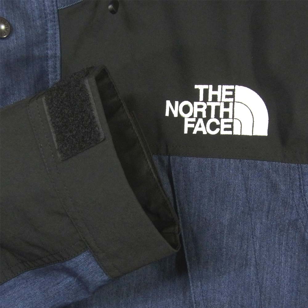 THE NORTH FACE ノースフェイス NP12032 国内正規品 マウンテン パーカー ライト デニム ジャケット インディゴブルー系 L【中古】