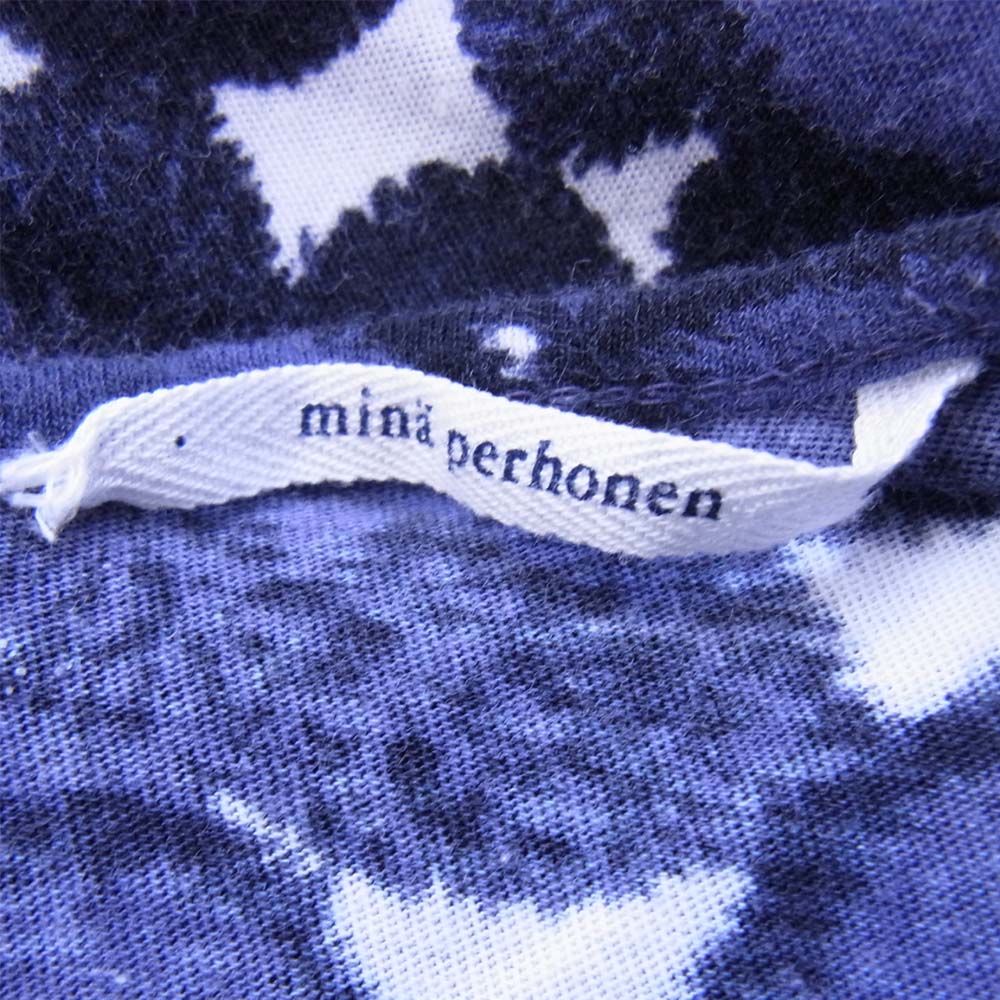 mina perhonen ミナペルホネン simile カットソー ネイビー系 110【中古】