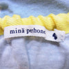 mina perhonen ミナペルホネン Morning port カットソー 140 ブルー系 140【中古】