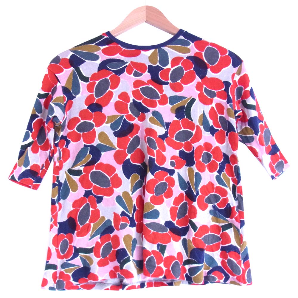 mina perhonen ミナペルホネン Flowerscope カットソー マルチカラー系 110【中古】