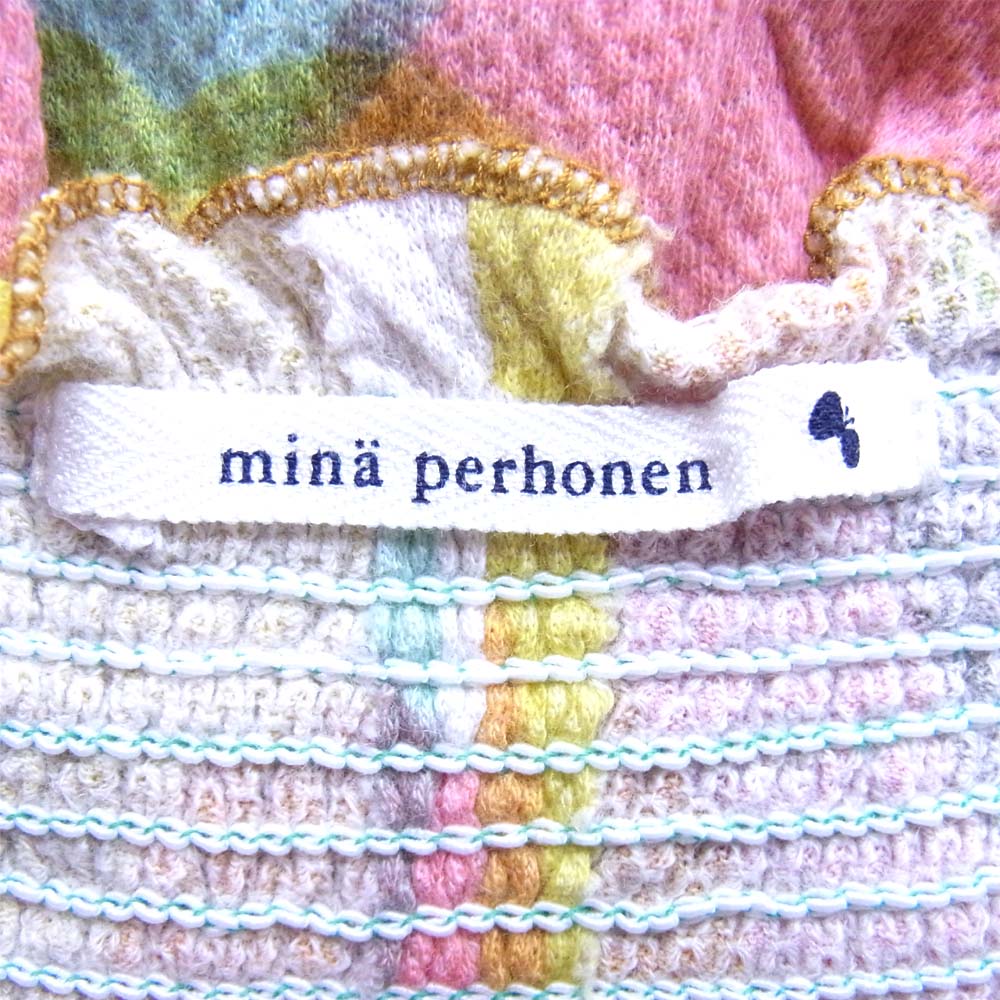 mina perhonen ミナペルホネン pomme ワンピース 120 マルチカラー系 120【中古】