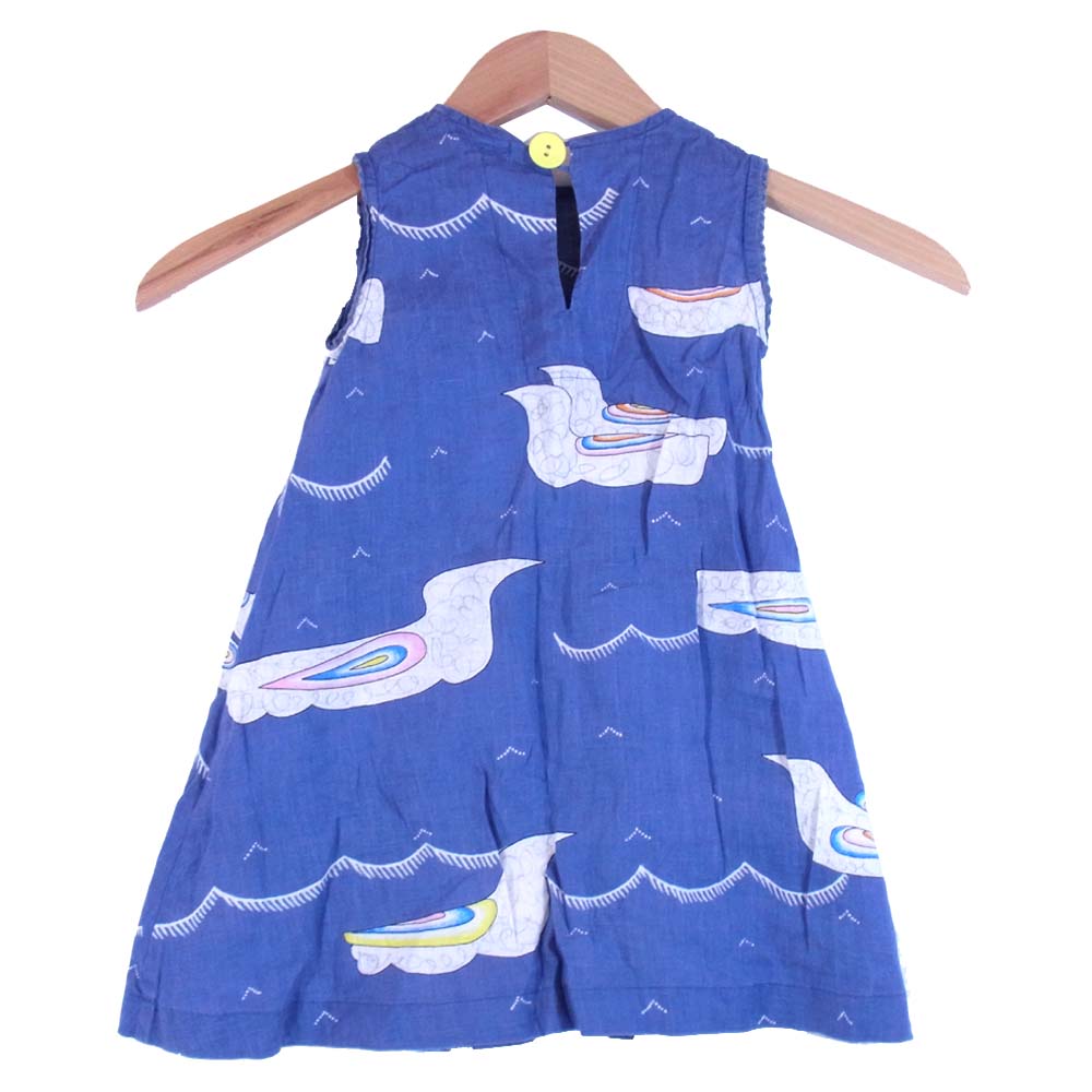 mina perhonen ミナペルホネン Morning port カットソー 90 ネイビー系 90【中古】