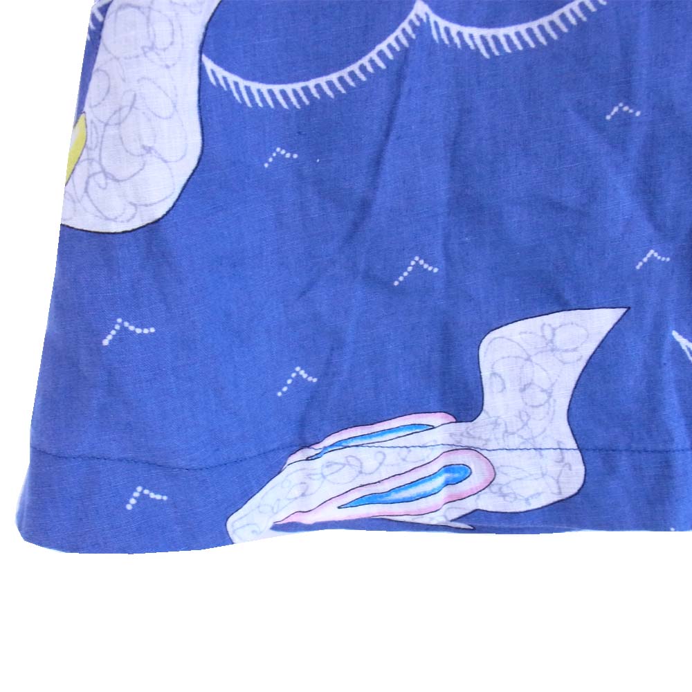 mina perhonen ミナペルホネン Morning port カットソー 130 ネイビー系 130【中古】