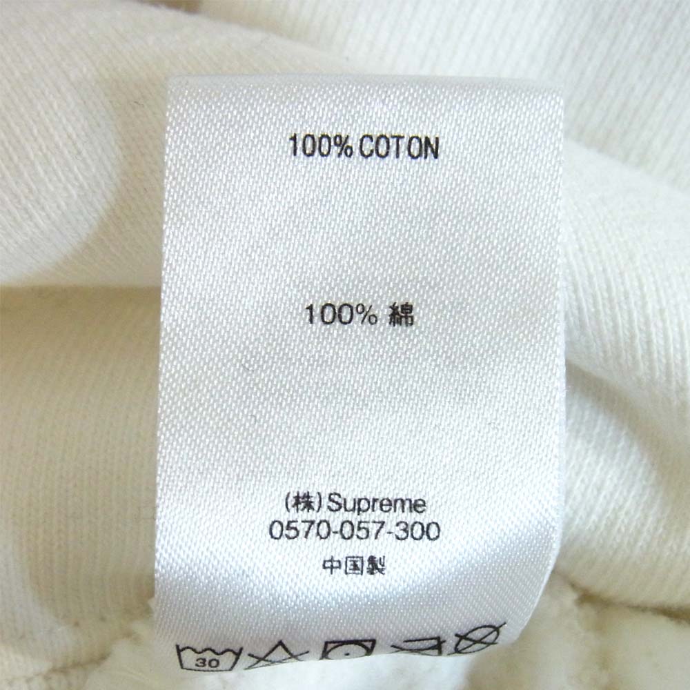 Supreme シュプリーム 19AW Spread Logo Hooded Sweatshirt パーカー ホワイト系 L【美品】【中古】