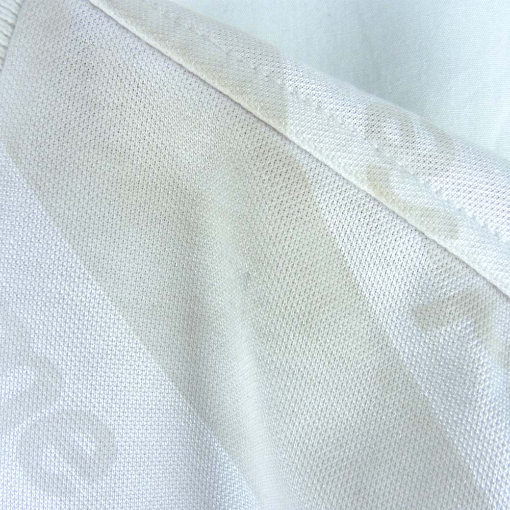 Supreme シュプリーム 15SS Diagonal Soccer Top サッカー ジャージ ゲーム シャツ オフホワイト系 L【中古】