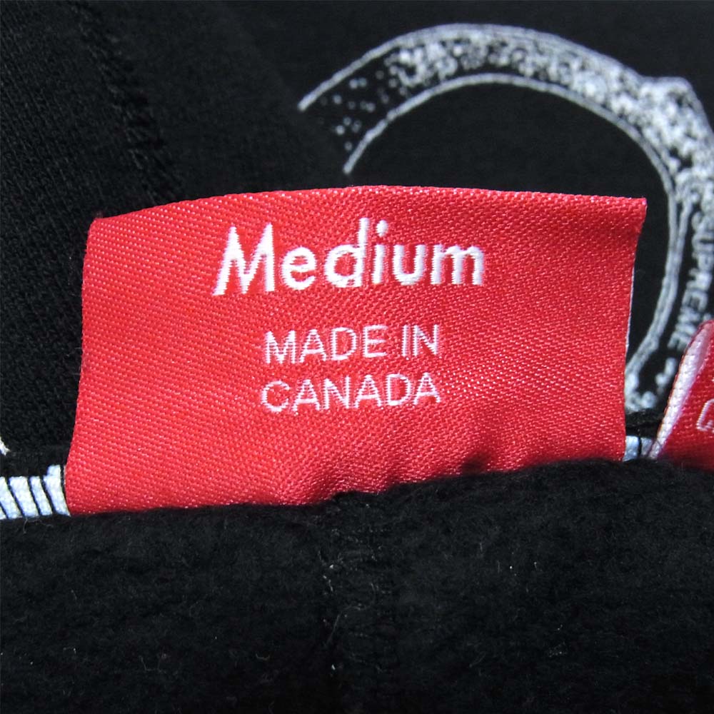 Supreme シュプリーム 17AW Handcuffs Sweatpant 手錠プリント スウェット パンツ ブラック系 M【中古】