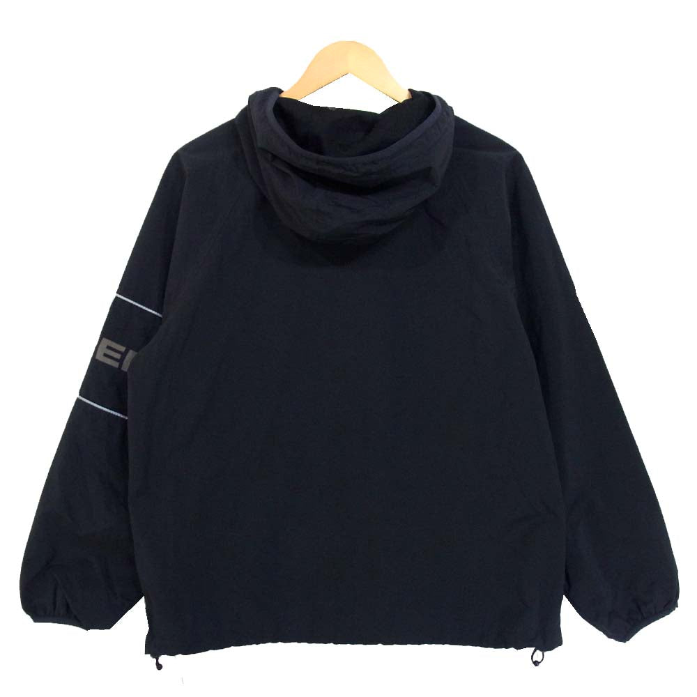 Supreme シュプリーム 19SS Nylon Ripstop Hooded Pullover ナイロン リップストップ プルオーバー ジャケット ブラック系 S【中古】