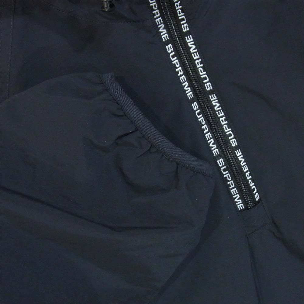 Supreme シュプリーム 19SS Nylon Ripstop Hooded Pullover ナイロン リップストップ プルオーバー ジャケット ブラック系 S【中古】