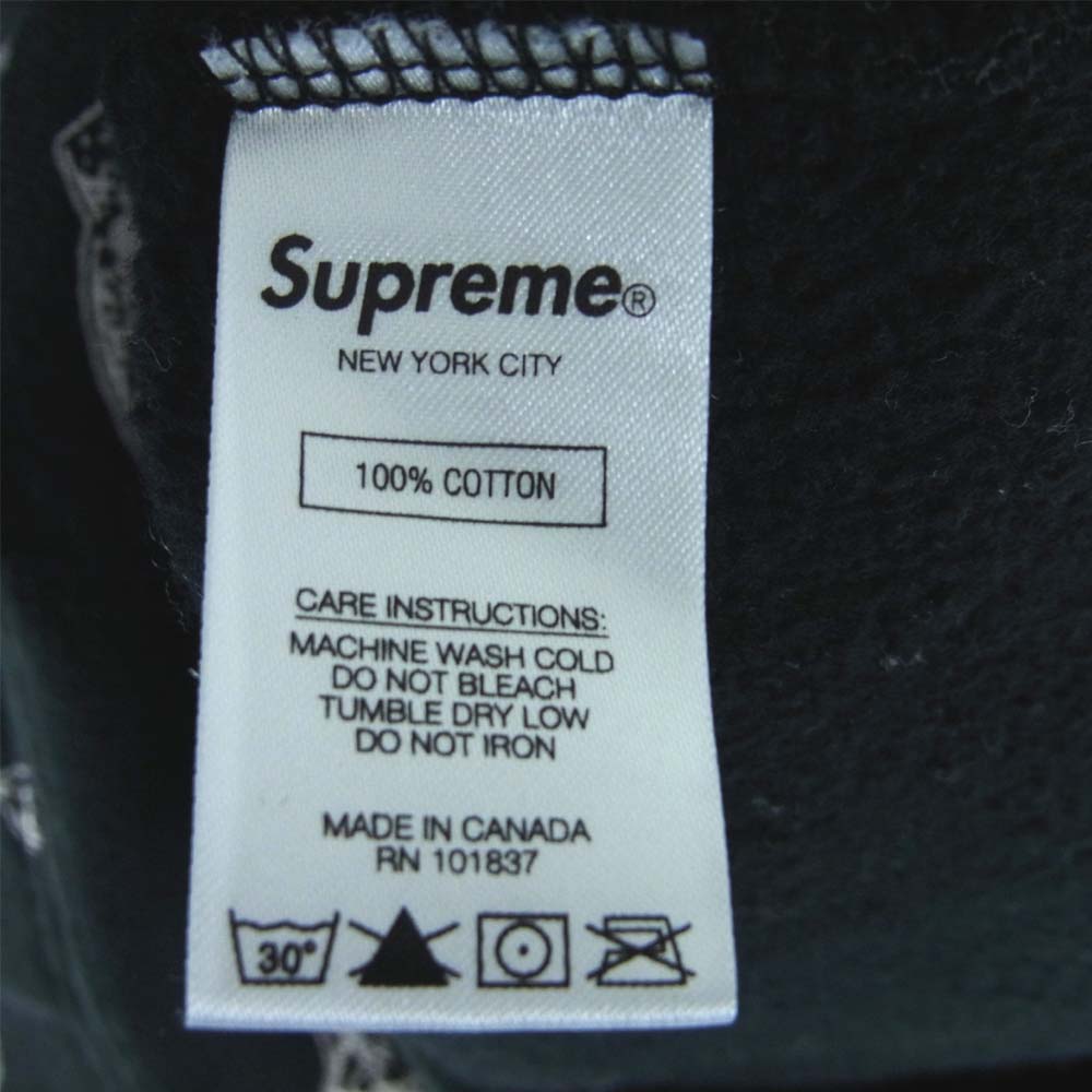 Supreme シュプリーム 17AW Handcuffs Hooded Sweatshirt 手錠プリント プルオーバー パーカー ブラック系 M【中古】