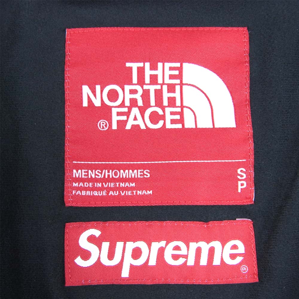Supreme シュプリーム 18AW NP61807i 国内正規品 THE NORTH FACE ノースフェイス Leather Mountain Parka Jacket グリーン系 S【新古品】【未使用】【中古】