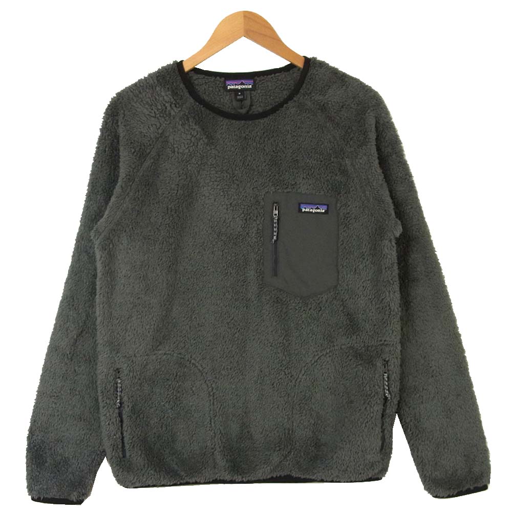 patagonia パタゴニア 25895FA19 ロスガトス クルーネック フリース ジャケット ベトナム製 グレー系 M【中古】