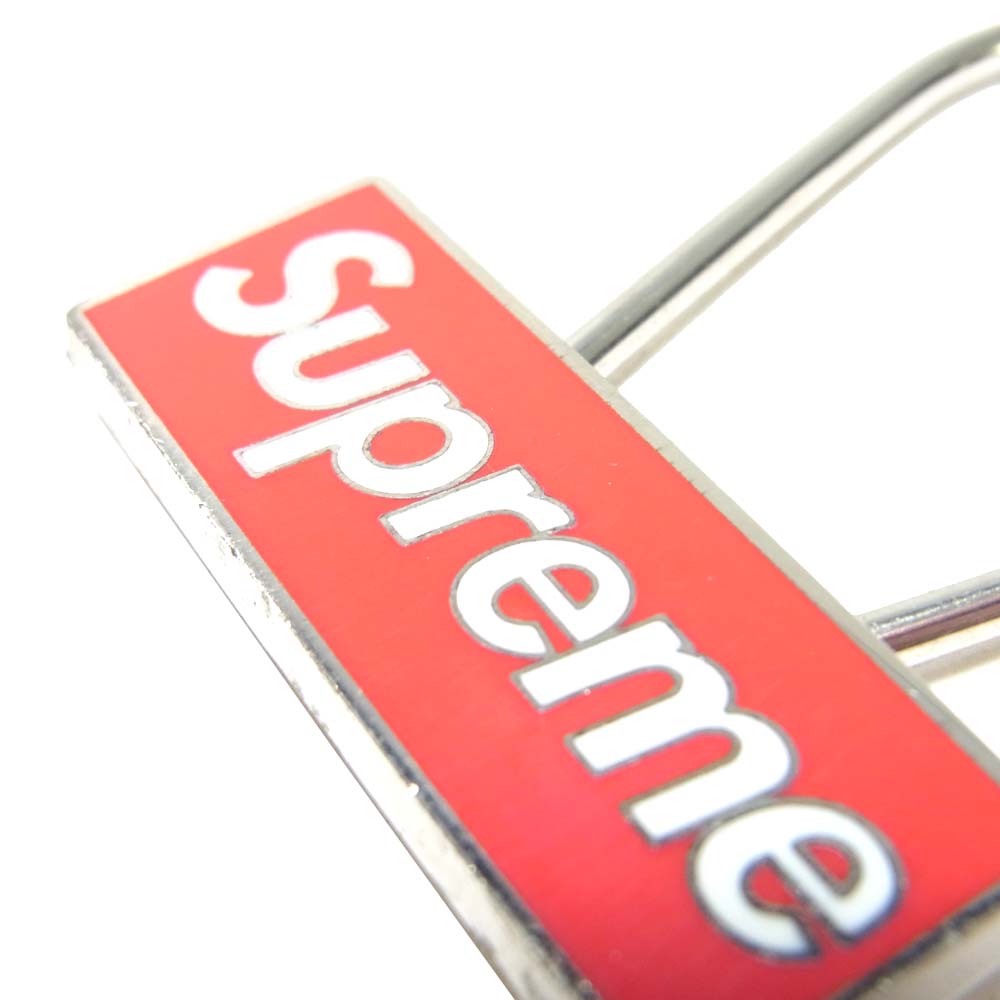 Supreme シュプリーム 15AW Clip Keychain ロゴ クリップ キーホルダー シルバー系【中古】