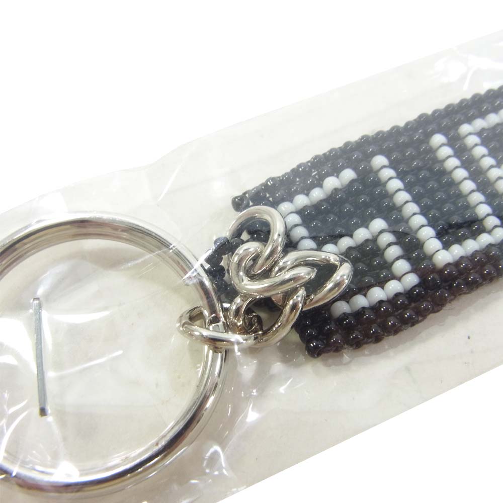 Supreme シュプリーム 20ss Beaded Keychain ロゴ ビーズ キーチェーン ブラック系【新古品】【未使用】【中古】